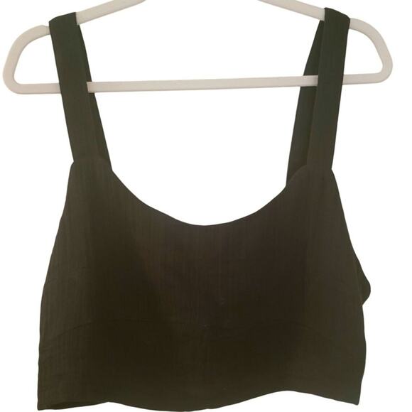 NWT Rip Curl Crop Top Black Size Large - Picture 3 of 5